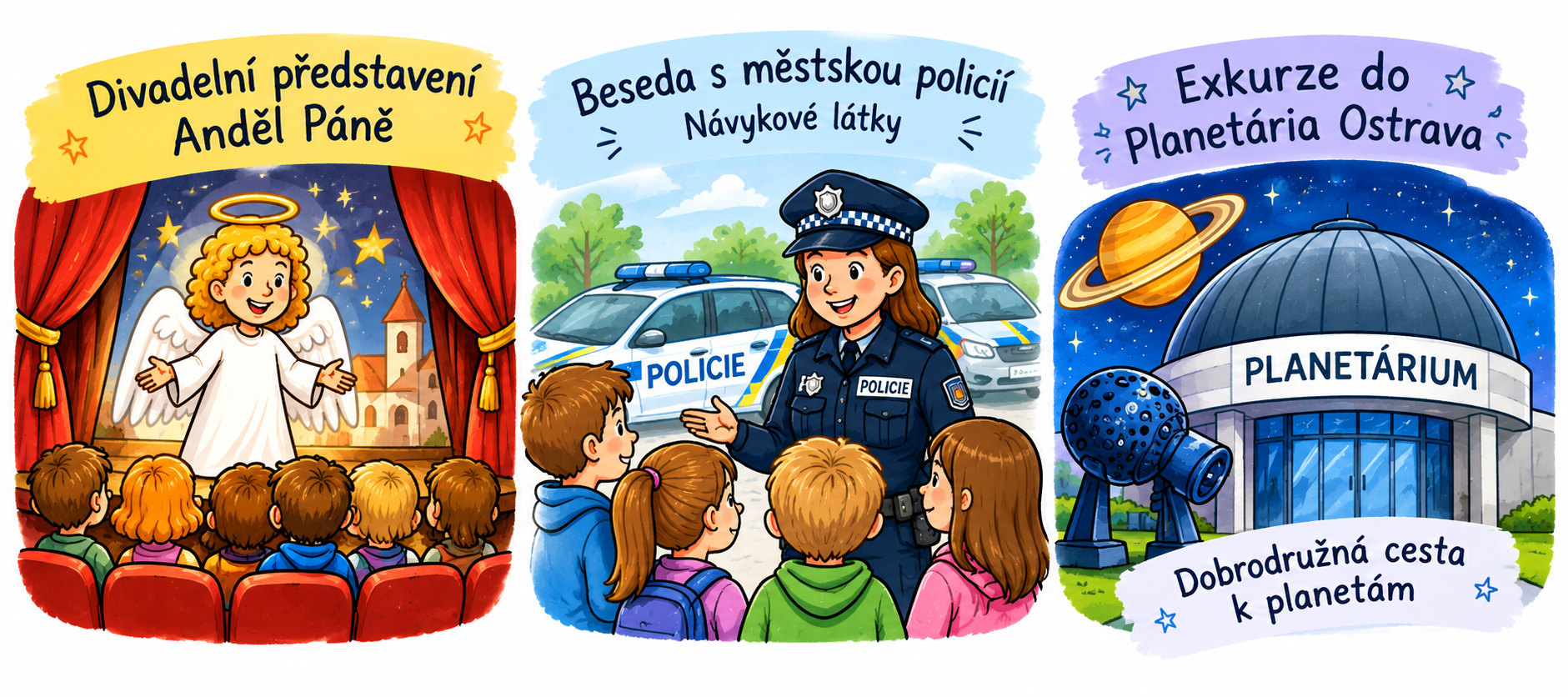 Plánované akce - říjen 2026